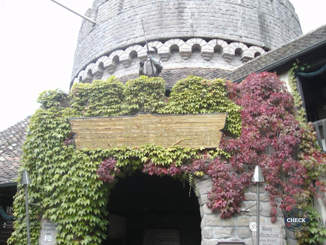 Burg Falkenstein Eingang