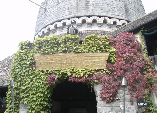 Burg Falkenstein Eingang