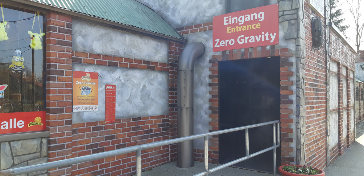 Zero Gravity Eingang