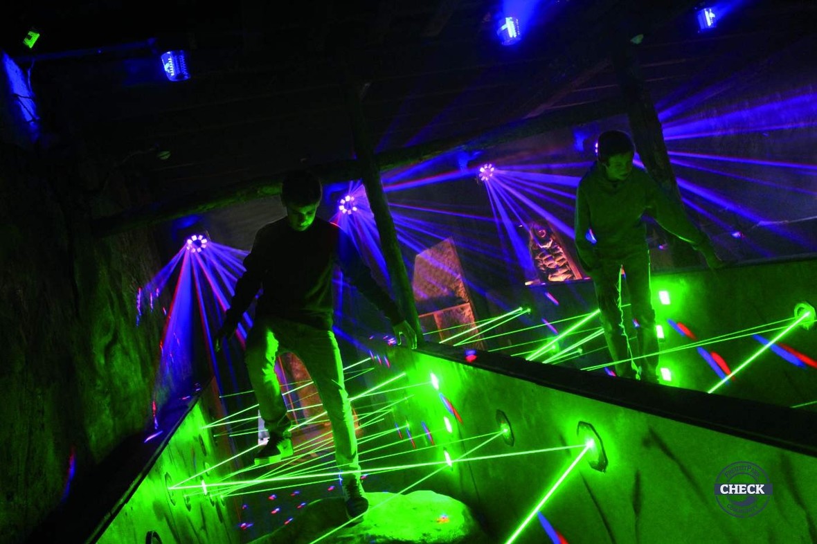 Laserpacours (Foto: Fort Fun)