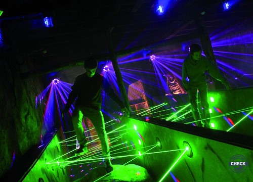 Laserpacours (Foto: Fort Fun)