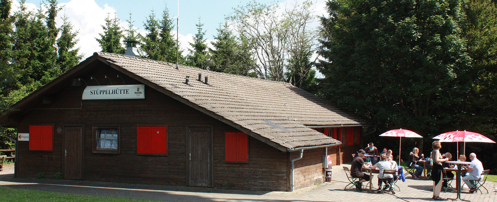 Stüppelhütte (Foto: Fort Fun)
