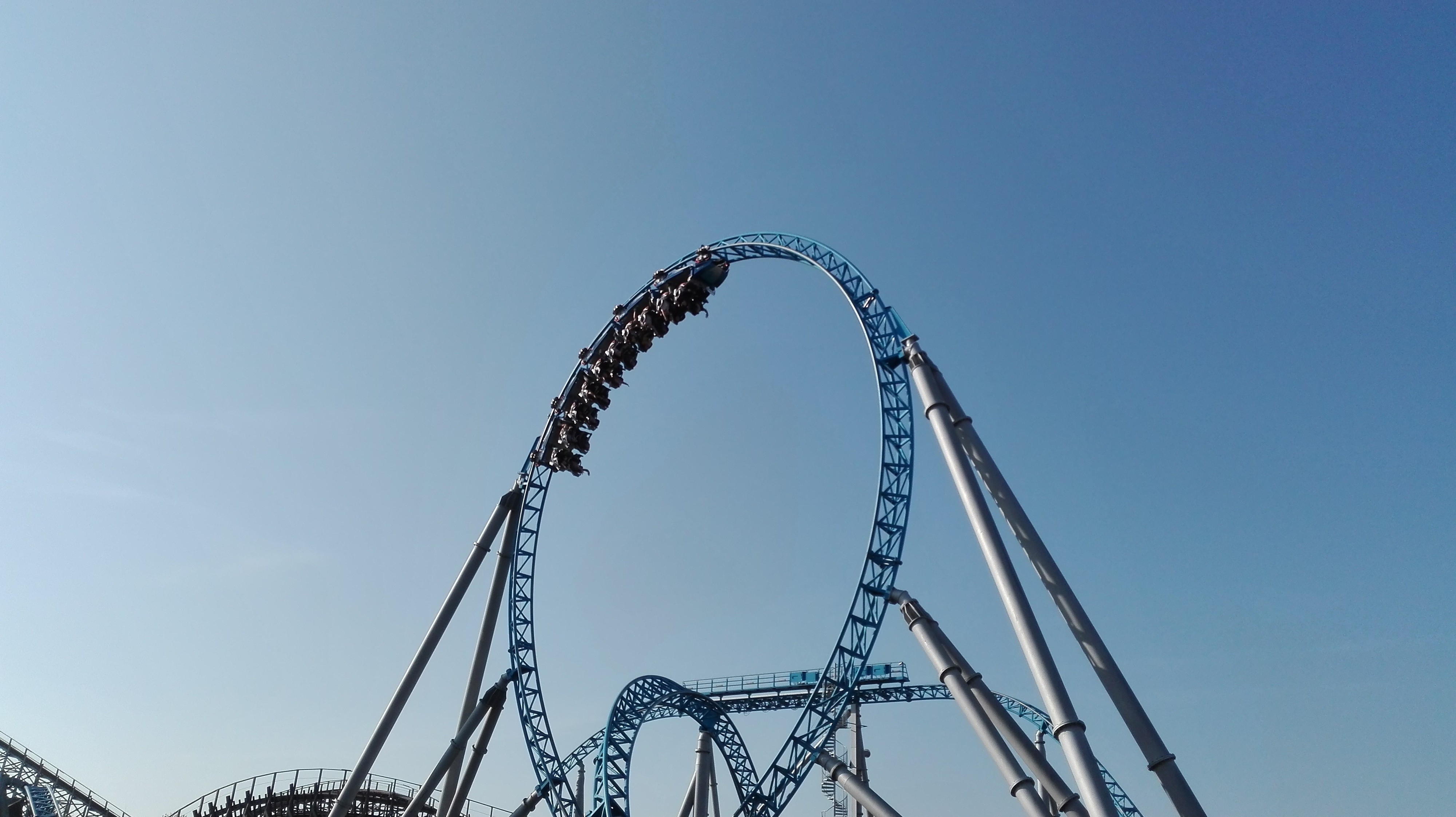 Blue Fire Looping - Freizeitparkcheck©