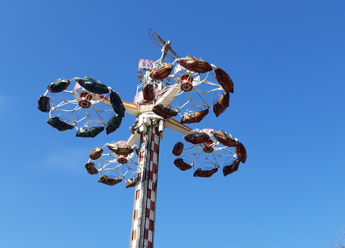 Flugmaschinen im Himmel