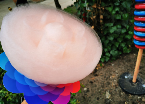 Zuckerwatte "Rosenelfe"