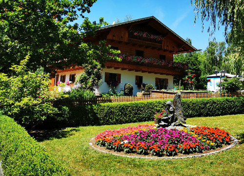 Vorgarten Bauernhaus