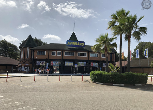 Eingangsbereich Aqualand El Arenal