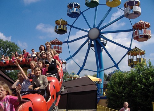 Marienkäferachterbahn & Riesenrad