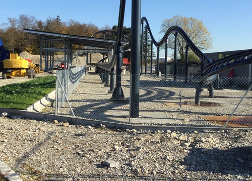 SkyDragster - Bahnhof und startstrecke