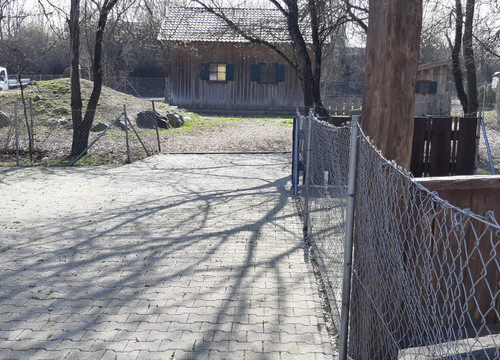 Streichelzoo Gehege