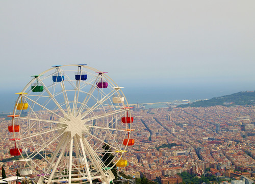 Blick auf Barcelona