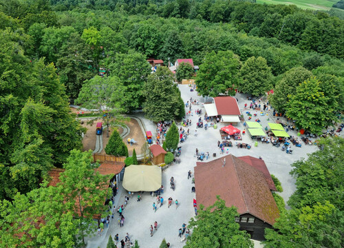 Ausblick vom Riesenrad