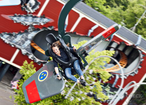 SkyRoller & Tornado im Hintergrund