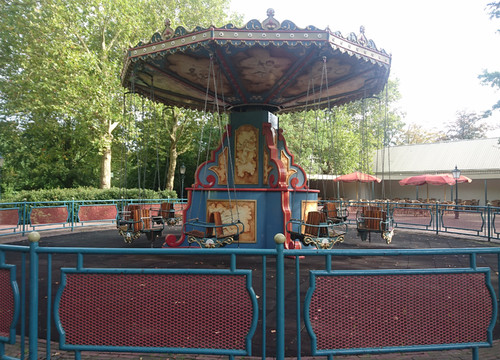 Kleine Zweefmolen im Herbst