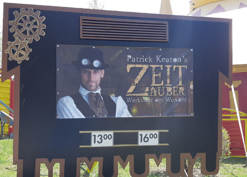 Patrick Keaton Showzeiten