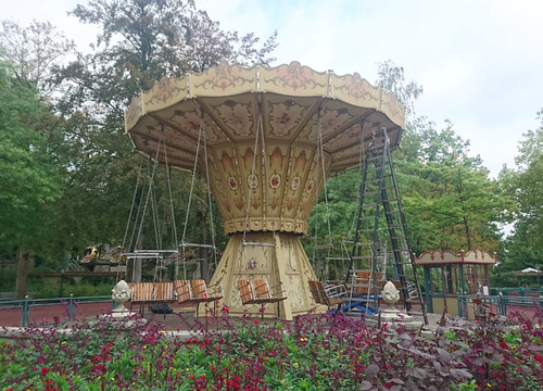 Grote Zweefmolen im Herbst