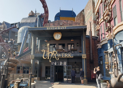 Restaurant Uhrwerk Gastronomie Shops Freizeitparkcheck