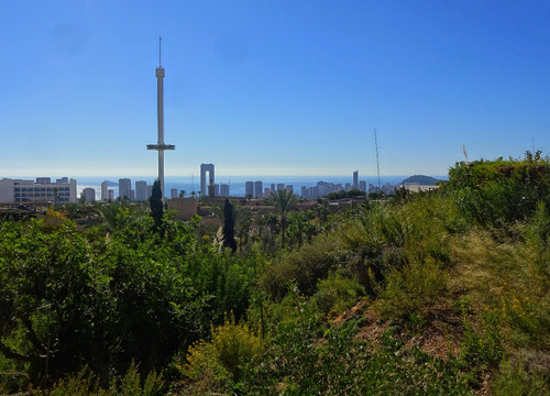 Blick auf Benidorm