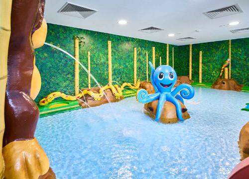 Hallenbad Kleinkinderbecken "Dschungel" (Foto: Freizeitbad Oktopus)