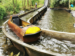 Boot der Wildwasserbahn