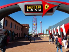 Eingangsbereich Ferrari Land