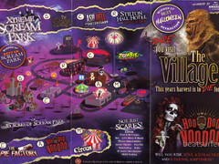 Xtreme Scream Park Parkplan Halloween 2019