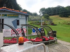 Alpine-Coaster mit Regendach in Grafenau