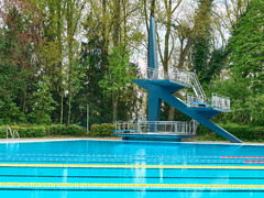 Freibad Sprungturm (Foto: Freizeitbad Oktopus)