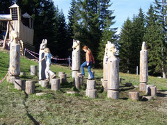 Kolbensattel - Bergspielplatz Spurenkreisel