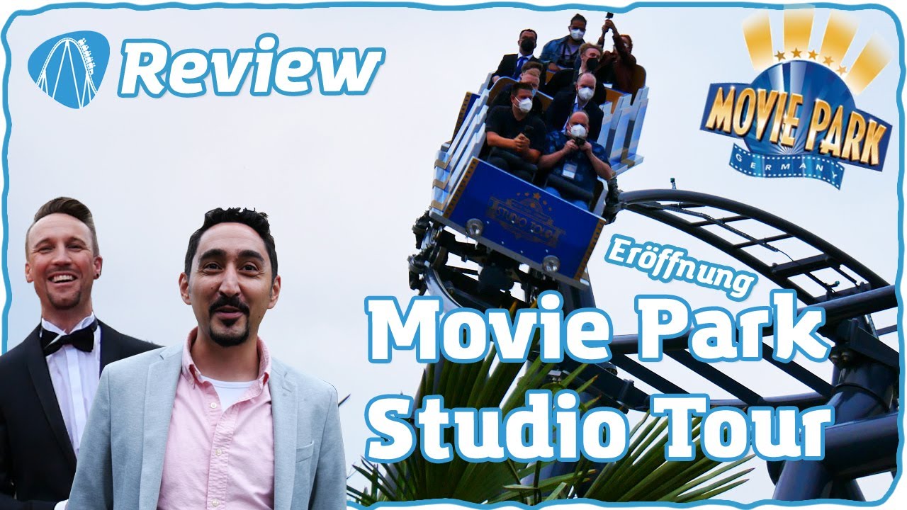 Eröffnung Movie Park Studio Tour | Coaster Review mit Eko Fresh & Manuel Prossotowicz