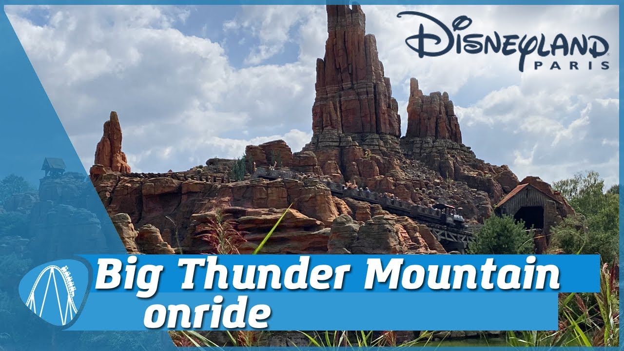 Disneyland Paris | Big Thunder Mountain | Onride Front Row