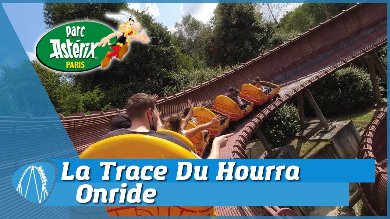 La Trace Du Hourra Onride | Parc Astérix | Mitfahrt auf einer rasanten Bobbahn!