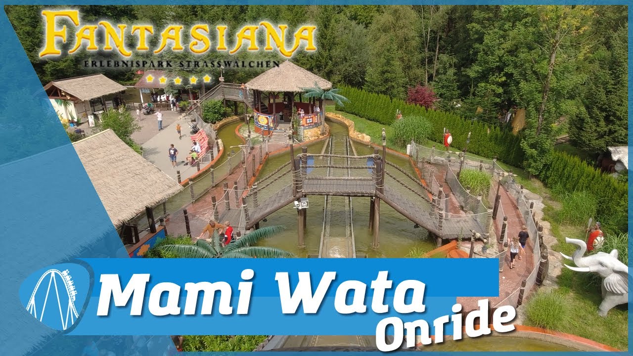 Mami Wata Wildwasserbahn Onride - FANTASIANA Erlebnispark - Nasse Bootsfahrt durch Afrika!