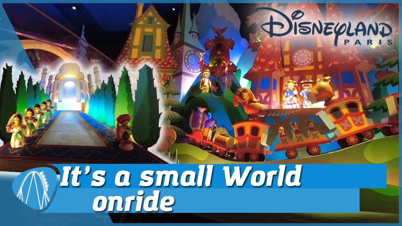 It's a small World Onride 2021 - Disneyland Paris - Darkride mit dem Ohrwurm Soundtrack!