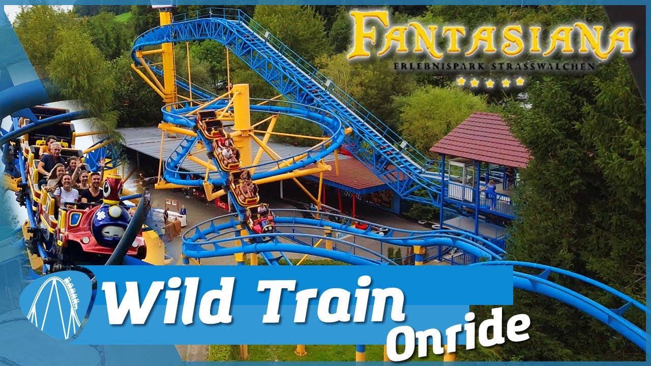 Wild Train Onride / Offride - Fantasiana Erlebnispark - Wilde Achterbahnfahrt in Österreich!