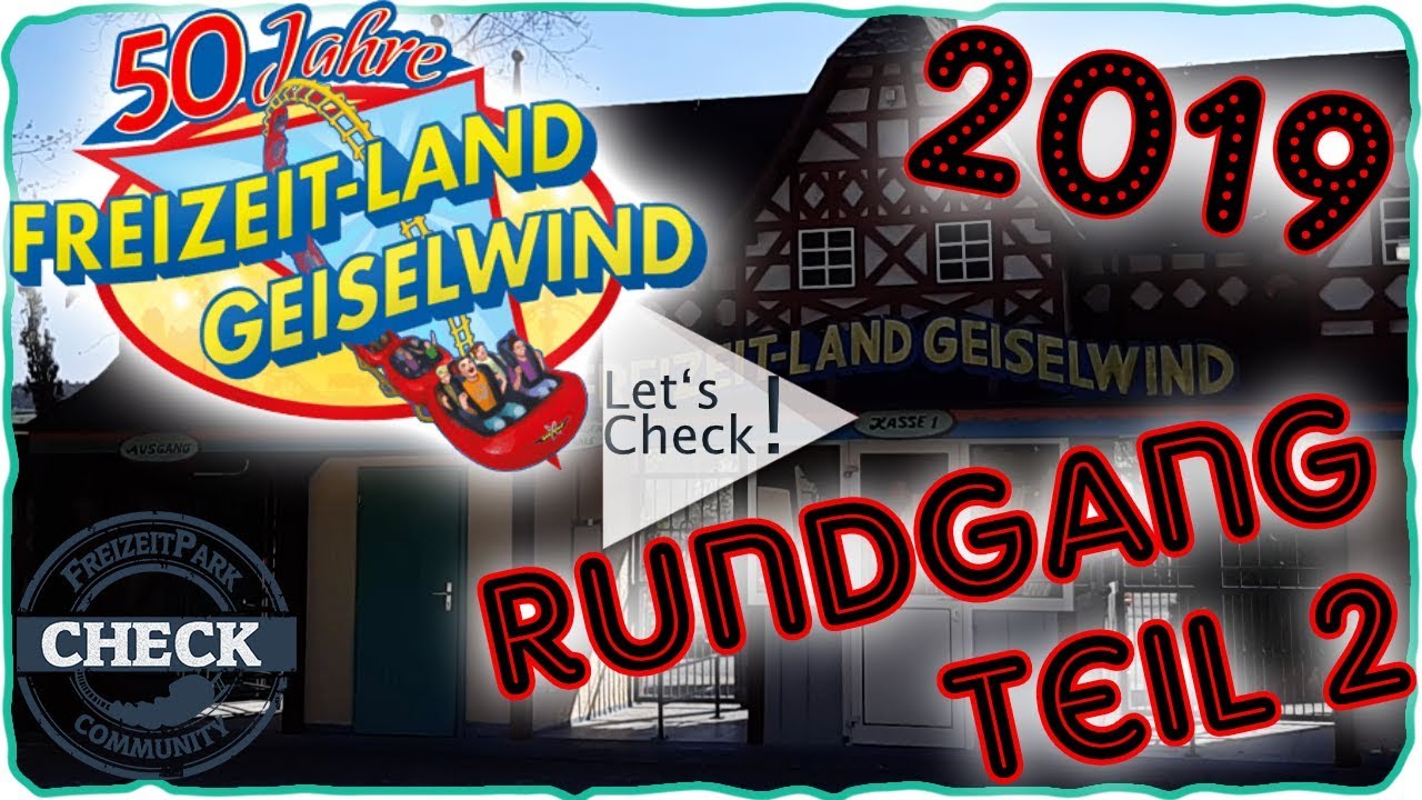 Freizeitland Geiselwind 2019 - Gimbal Cam Rundgang Teil 2