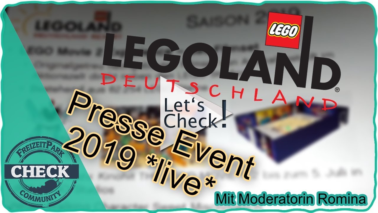 LEGOLAND® Deutschland - Presse Event 04.04.2019 / Teil 1