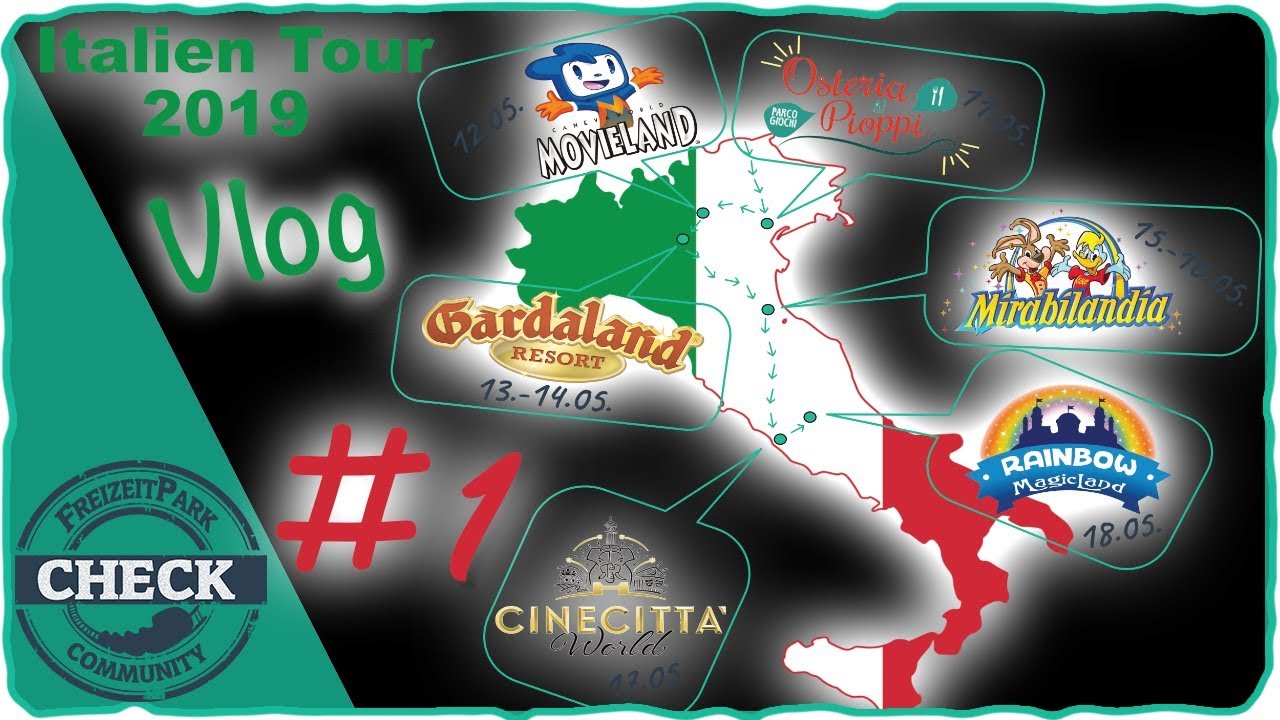 Italien Tour 2019 / #Vlog 1/ Die Zusammenkunft