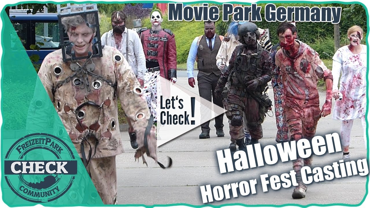 Movie Park - [Doku] Halloween Horror Fest Casting 2017