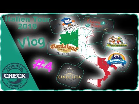 Italien Tour 2019 / Vlog #4 / Gardaland Teil 1
