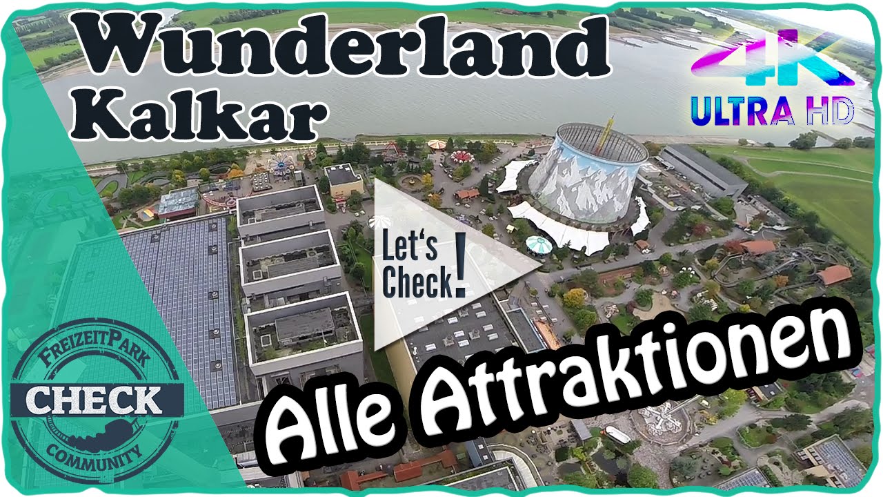 Wunderland Kalkar - Alle Attraktionen / Impressionen (Ultra HD/4K)