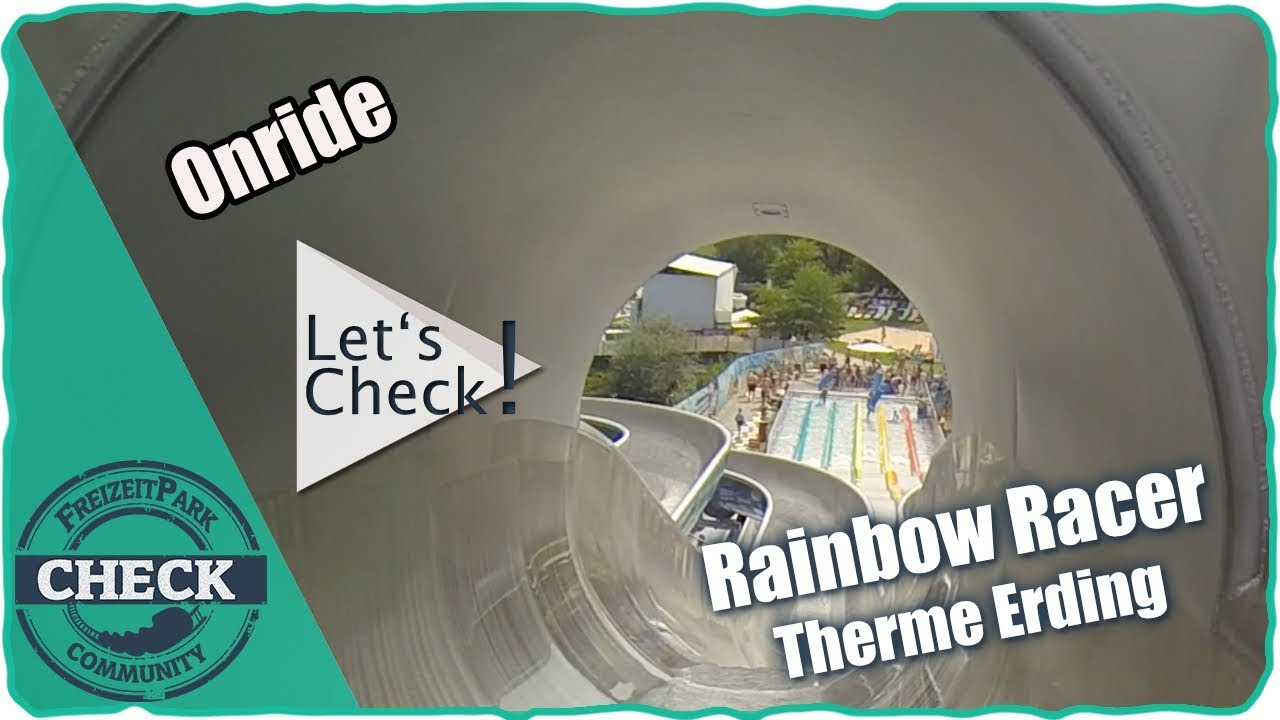 Therme Erding - Rainbow Racer - Onride