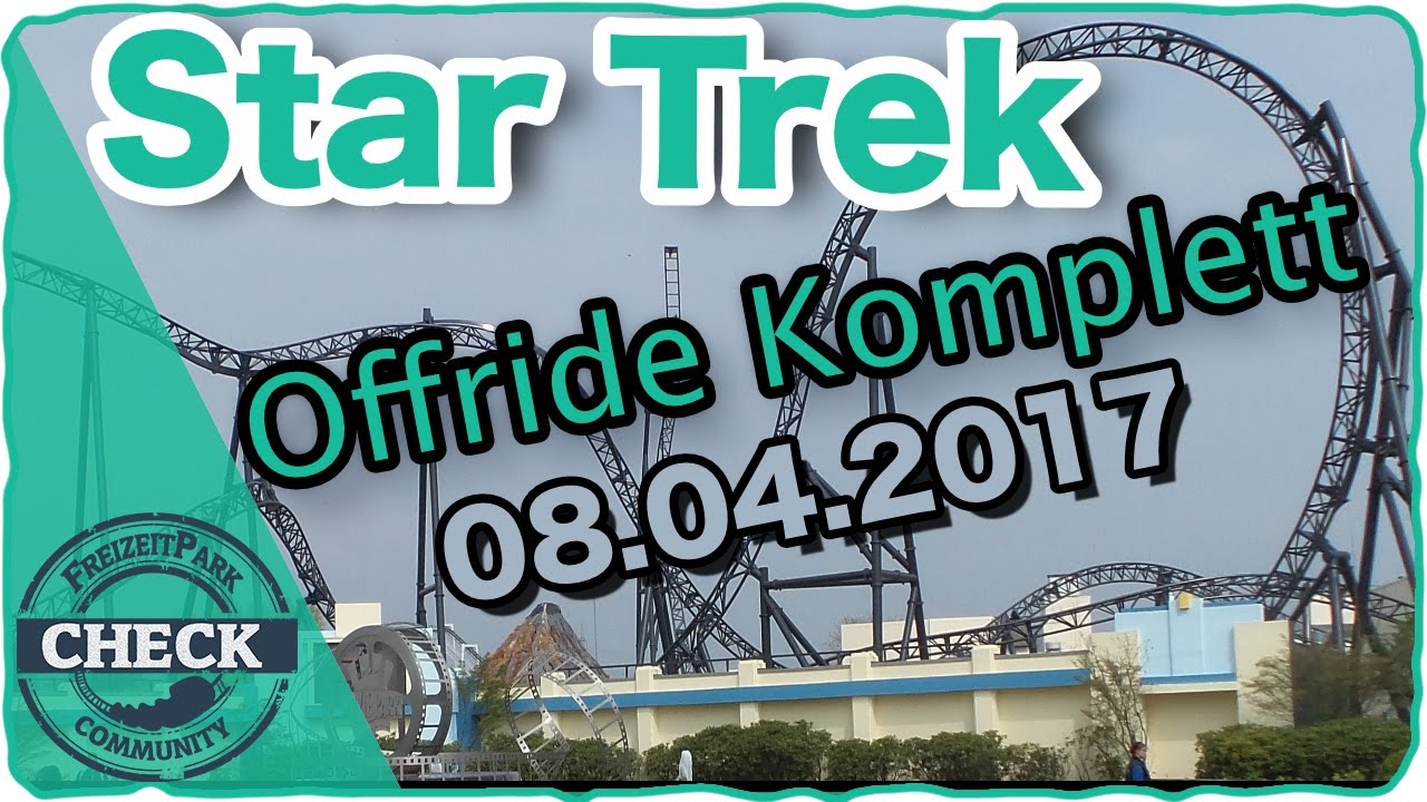 Movie Park - Star Trek Offride Komplett (Front & Back)