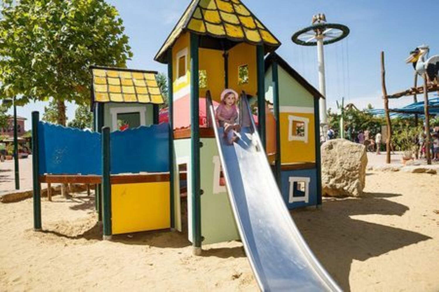 Riesen-Sandspielplatz