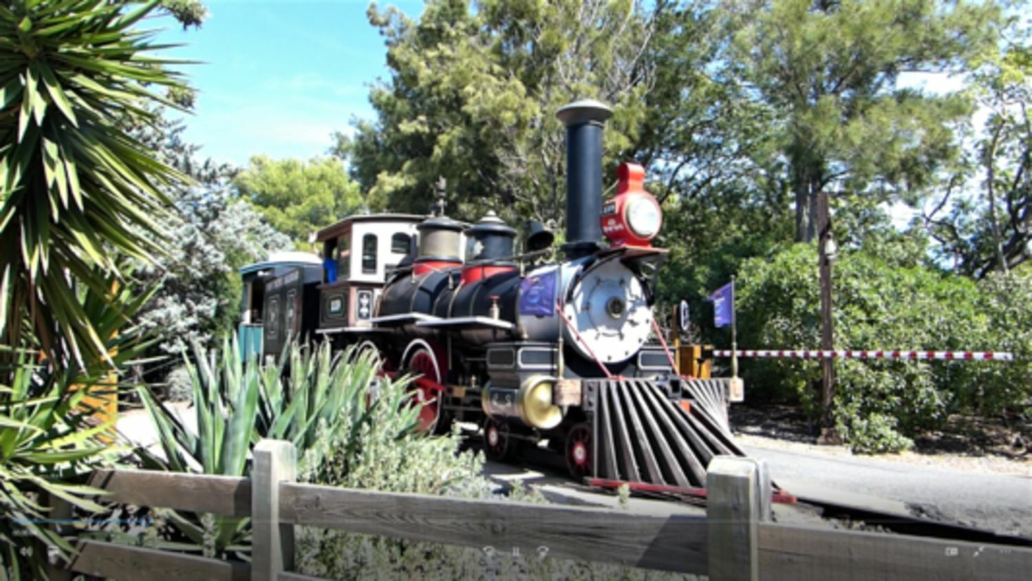 La locomotora de PortAventura