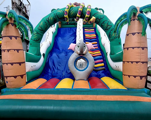 Bouncy slide