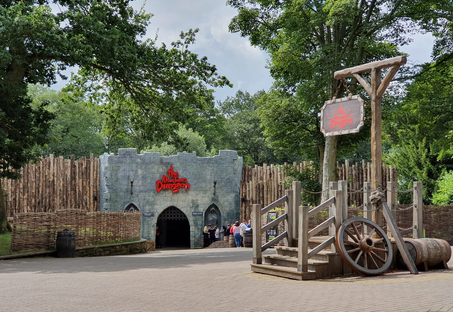 The Alton Towers Dungeon