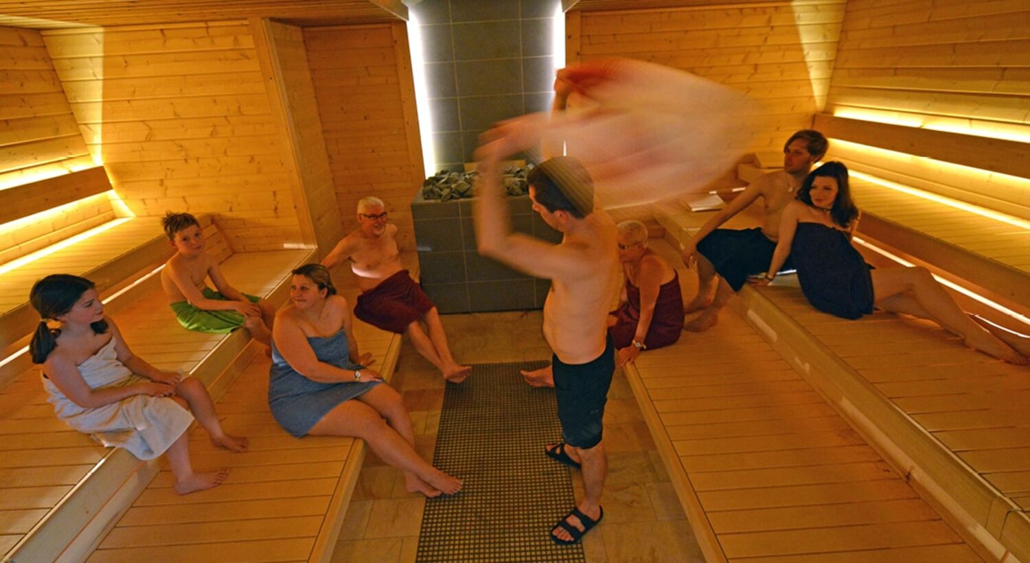 Aufguss-Sauna