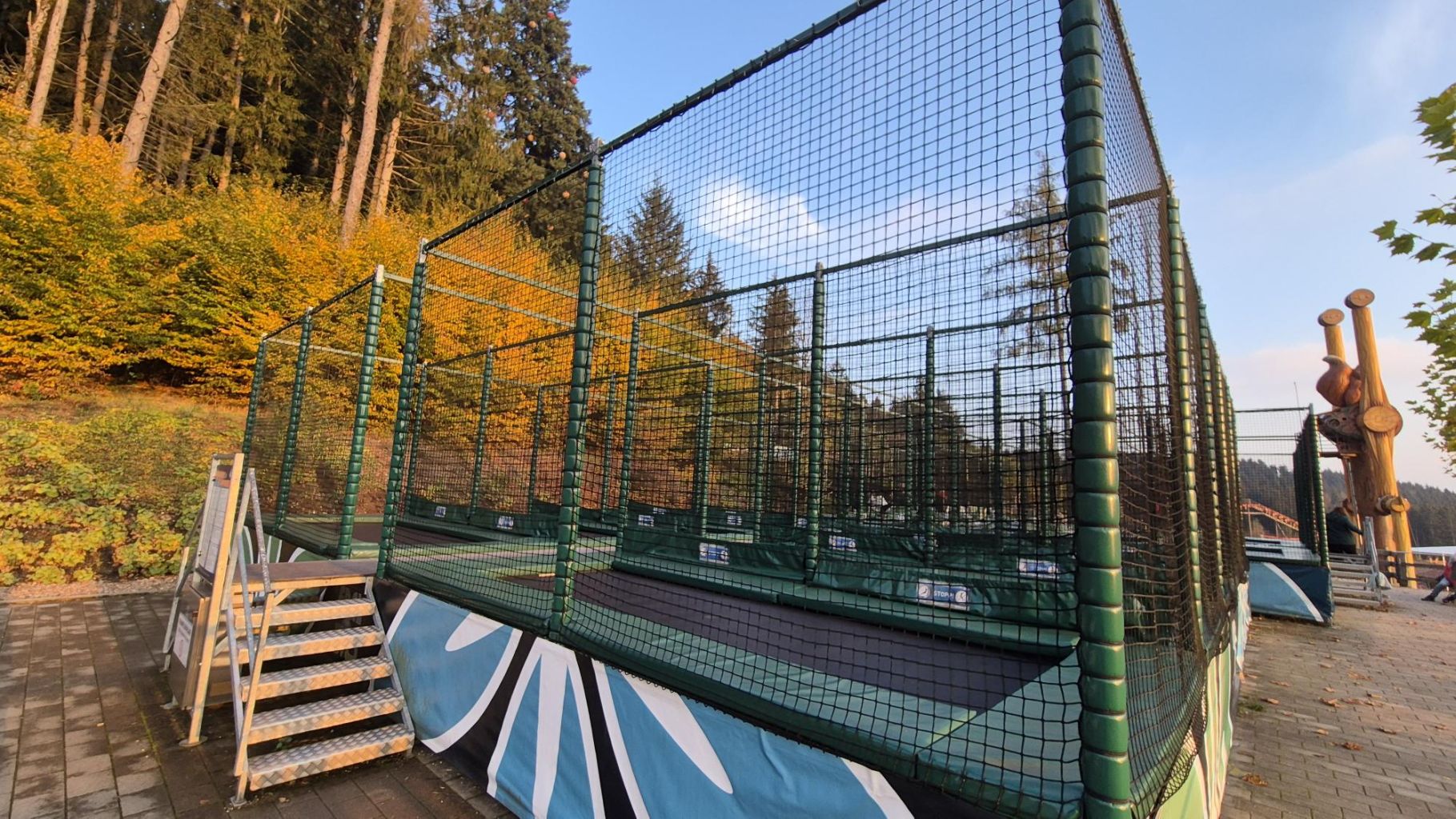 Trampolin Multitrampanlagen I + II + III