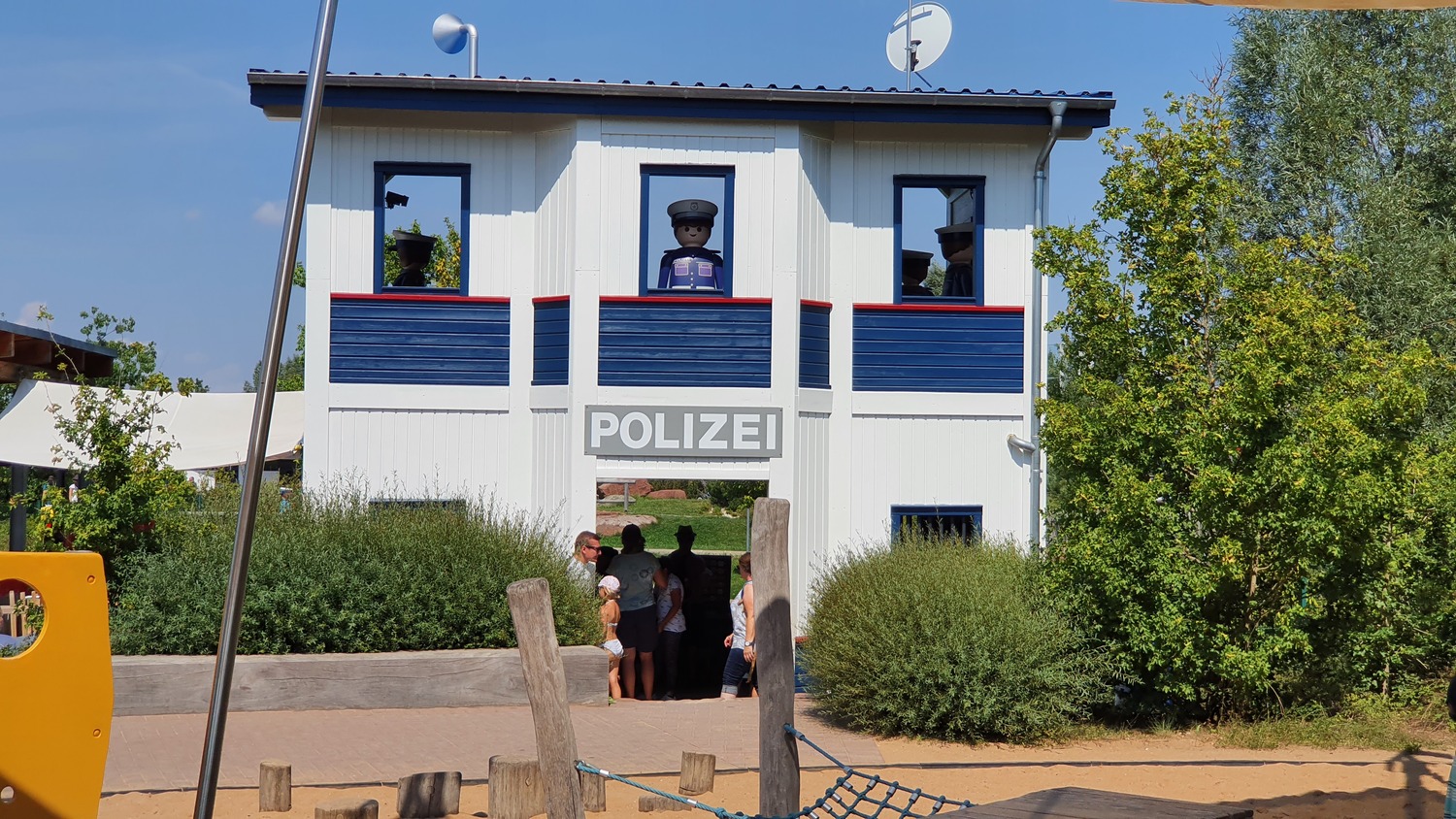 Polizei / GoKart-Parcours